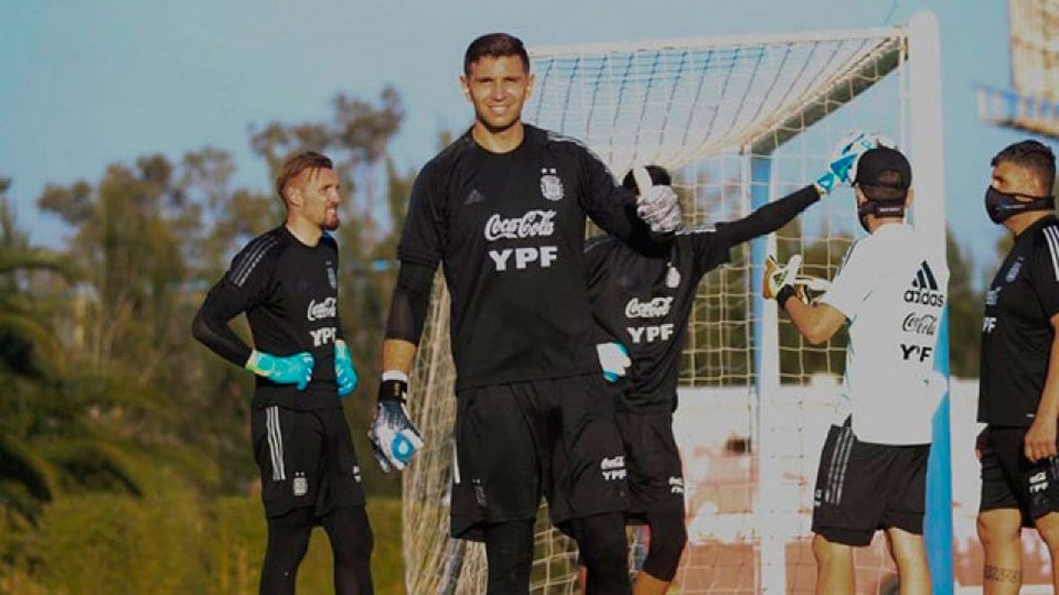 Emiliano Martínez: debuta como arquero en la Selección