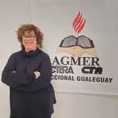 Elecciones en AGMER: 
Viviana Estéves