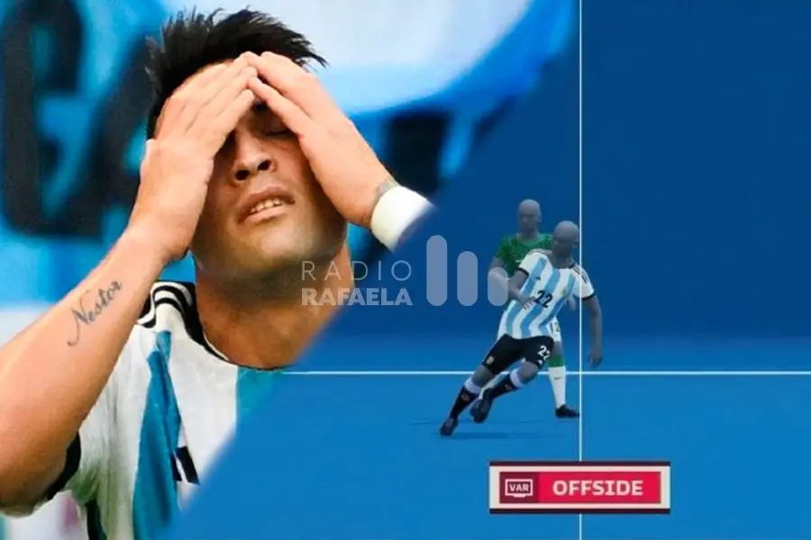 Polémica en las redes: ¿hubo error del VAR en el gol anulado a Lautaro Martínez?