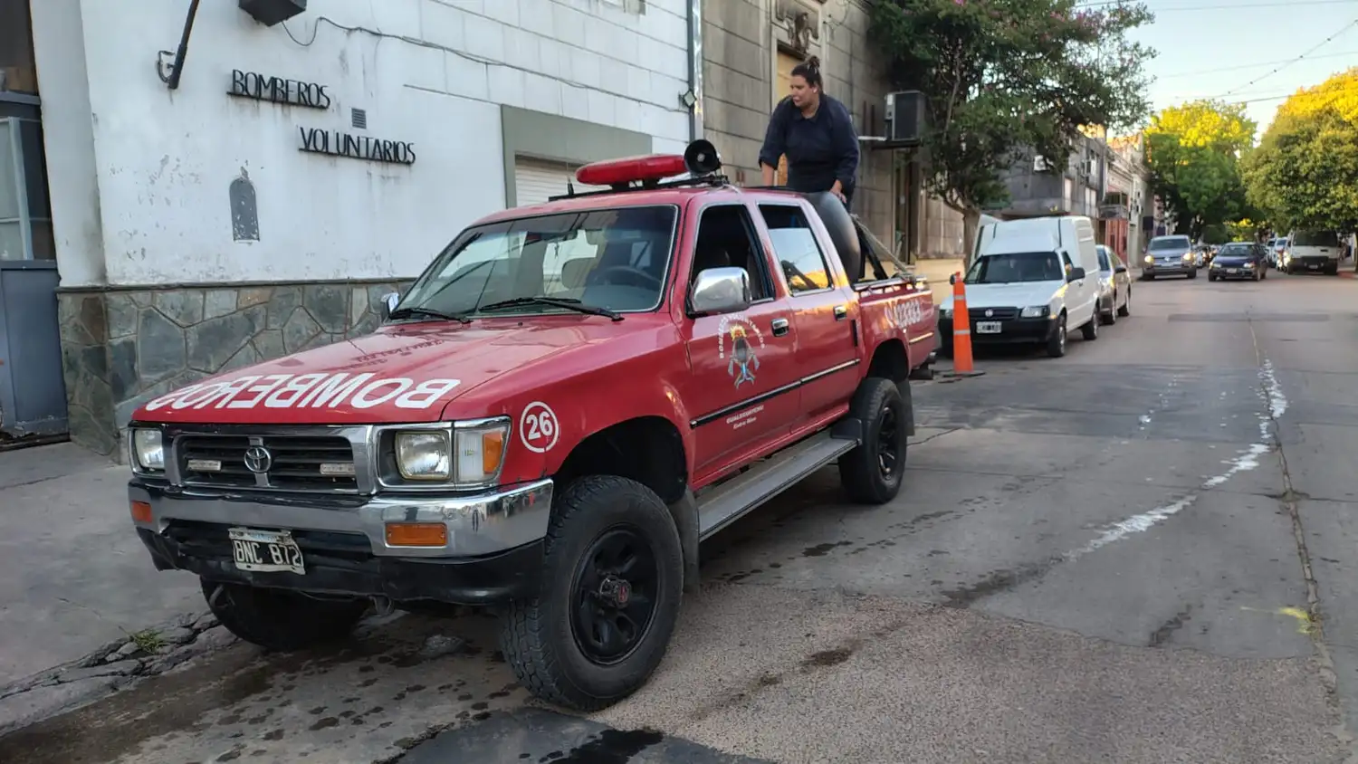 Mañana intensa para los Bomberos Voluntarios: debieron acudir a tres incendios en un lapso de pocas horas