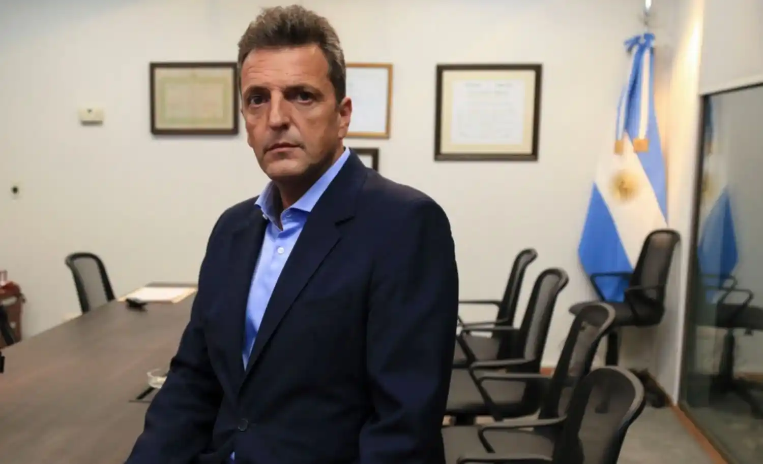 Massa quiere una "enorme reforma tributaria"