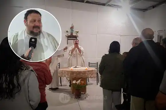 Walter Perello cura párroco: “El nuevo centro evangelizador es un regalo de la Virgen para todo el barrio”