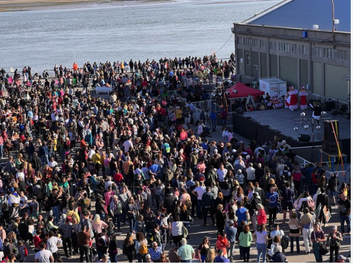 Fiesta de la tradición en el Puerto de Bahía Blanca