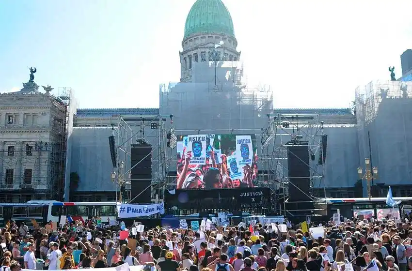 Argentina marchó para pedir justicia por el crimen de Fernando Báez Sosa