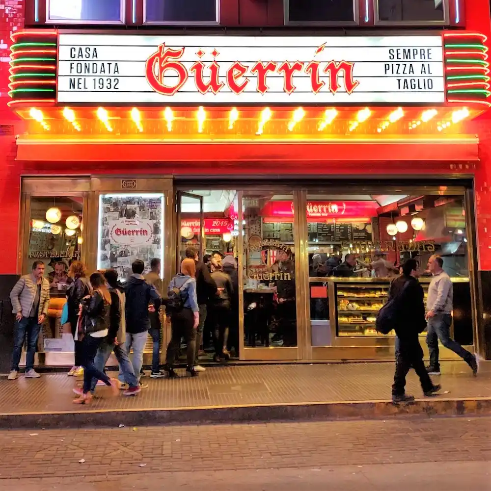 Güerrín y su fugazzeta, entre los 20 lugares más icónicos de la gastronomía mundial