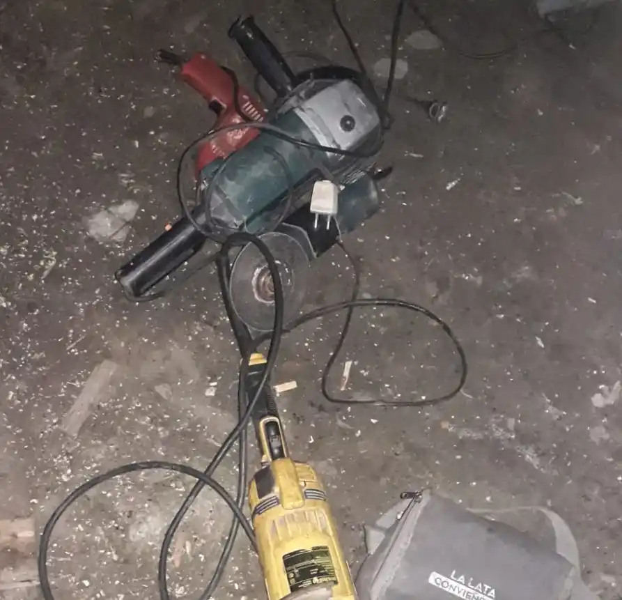 Recuperaron herramientas que habían sido robadas de un domicilio en calle Del Valle
