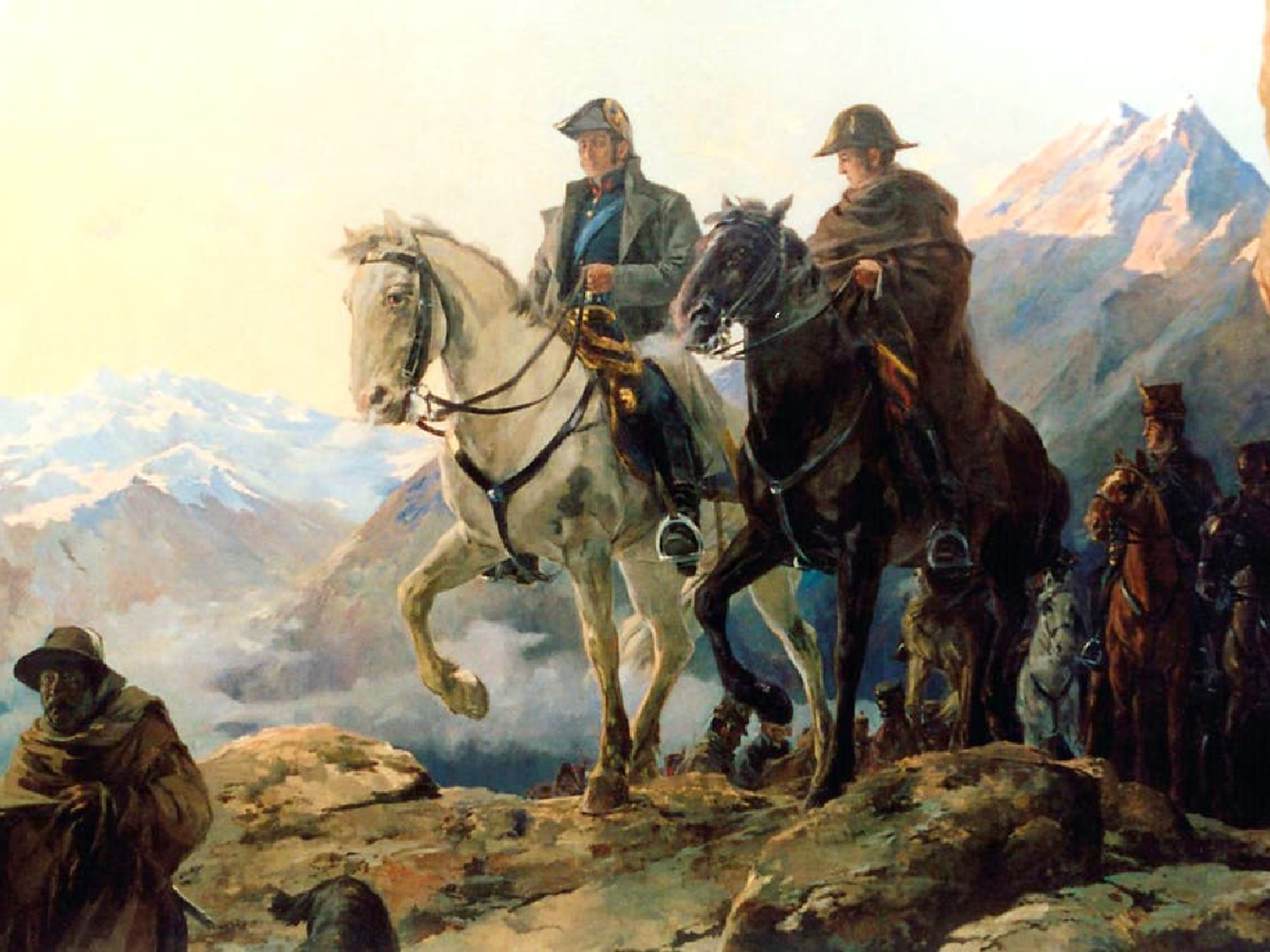 Cruce de los Andes: charquis. vino y cebolla para mantener vivos a los héroes