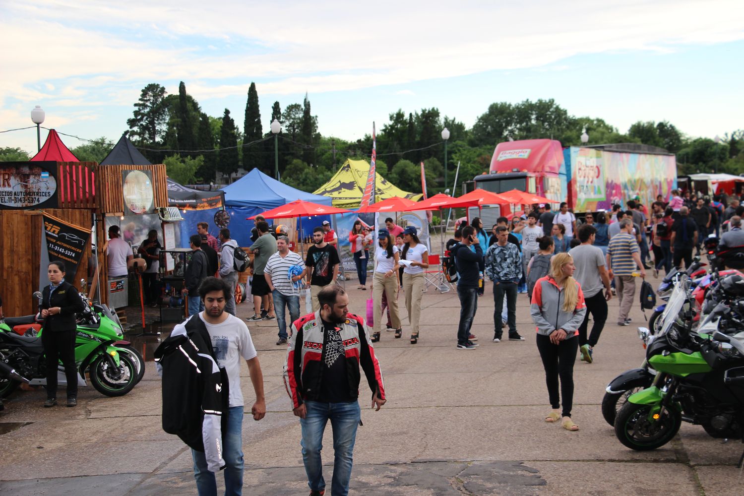 “El porcentaje de visitantes fue alto, pero bajó el consumo”