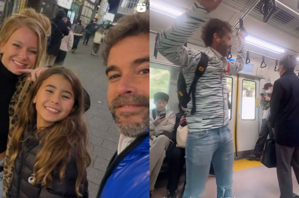 Nicolás Cabré de visita en el país asiático.