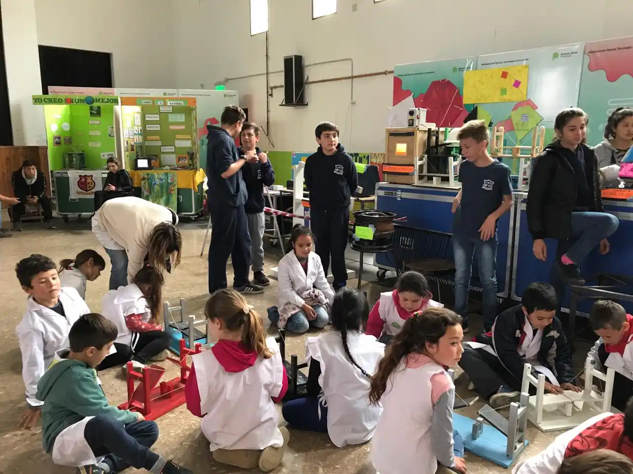 "Estación Ciencia" continúa recorriendo la Provincia y ya desembarcó en Suipacha