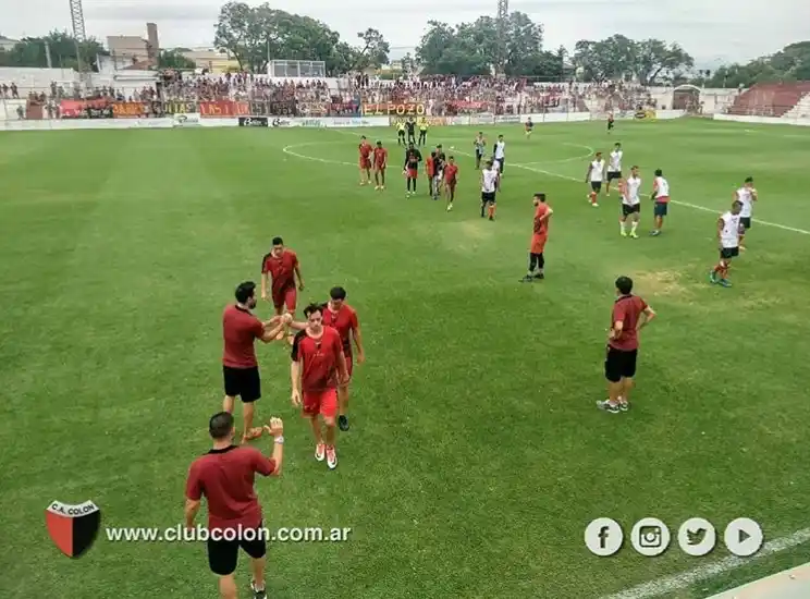 Amistoso: Colón y Racing de Montevideo se medirán este sábado