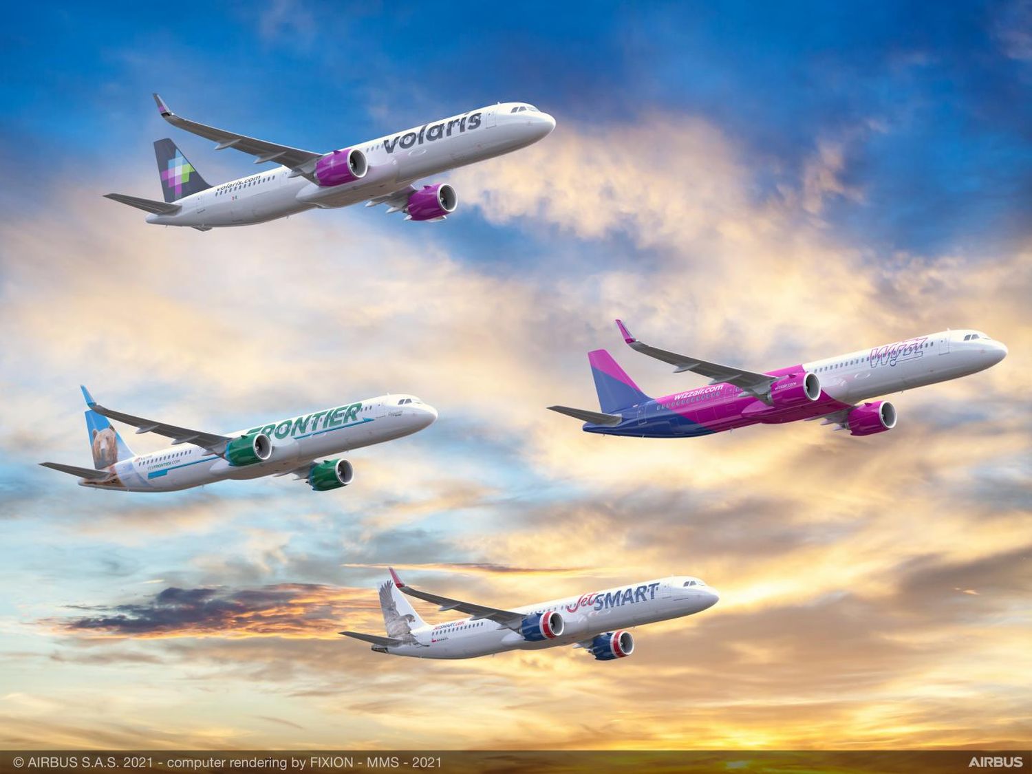 Wizz Air, Frontier y Volaris firmaron acuerdos de suministros con Lufthansa Technik