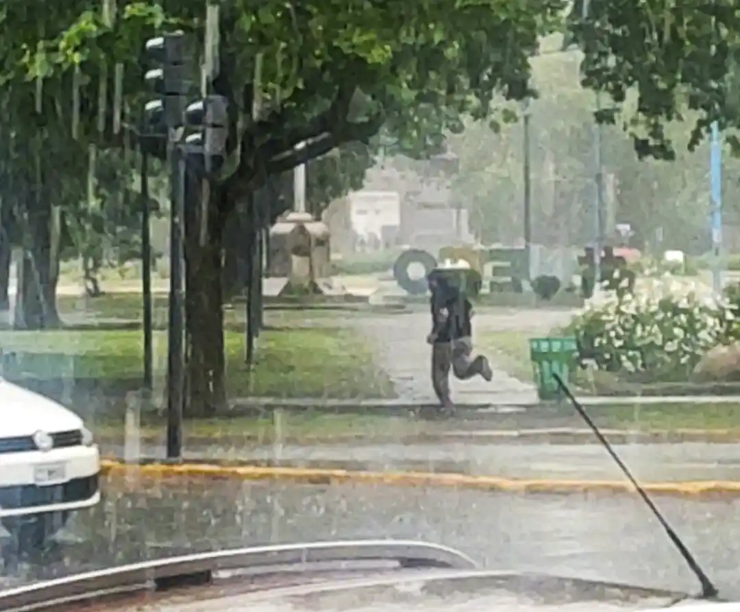 Posibilidad de lluvia en la ciudad
