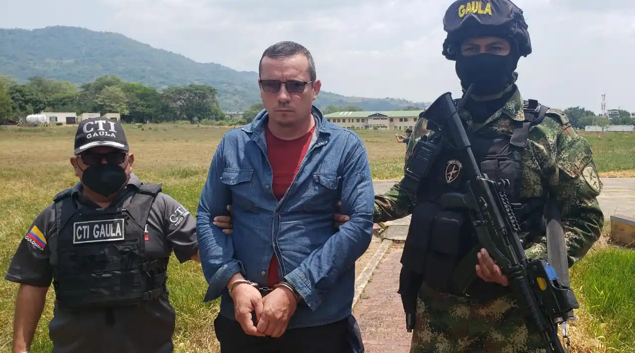 Así cayó el «Mono Cañas», criminal del Clan del Golfo