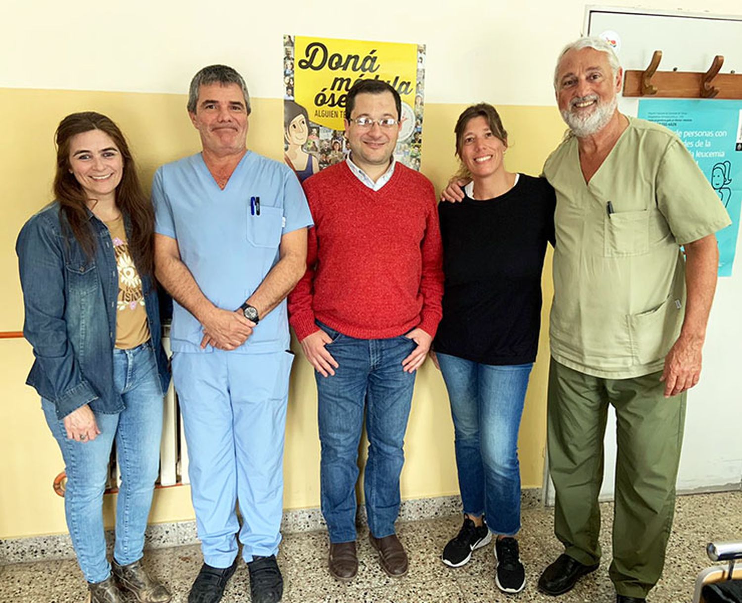 Una donación internacional de médula ósea