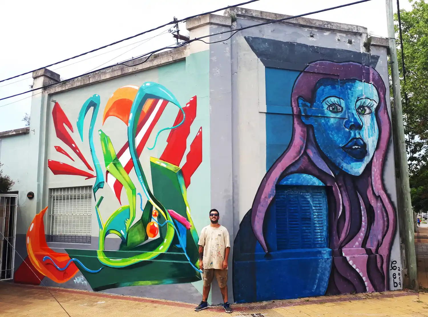 Una esquina renovada desde el arte