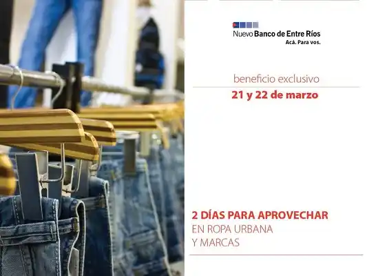 El Nuevo Bersa lanzó una promoción exclusiva en ropa urbana 