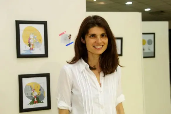 Muestra de dibujos y viñetas de la artista Alejandra Favoretti