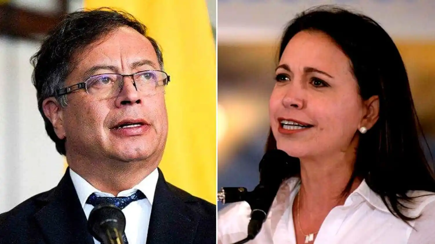 Gustavo Petro contra la inhabilitación de María Corina Machado