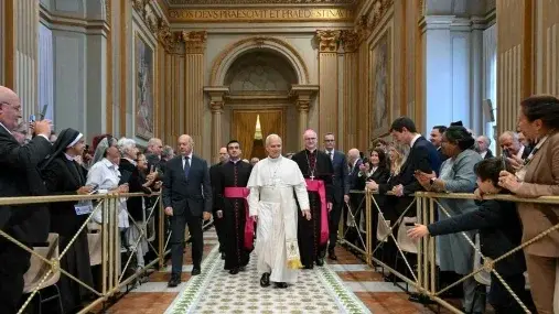 El papa León XIV, poco después de haber anunciado su operación.

Vatican News