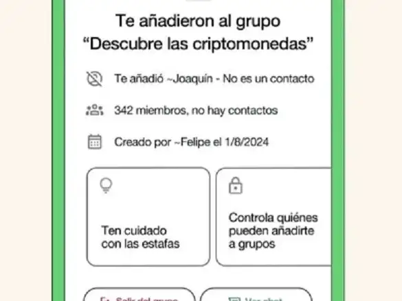 WhatsApp refuerza el control sobre los grupos: la función que todos deberían revisar