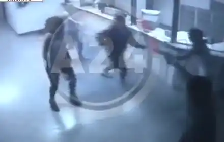 Video muestra un tiroteo en el Hospital de Gonnet