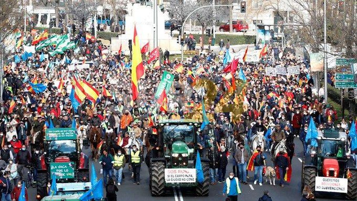 Duro repudio cegetista al “tractorazo” del campo