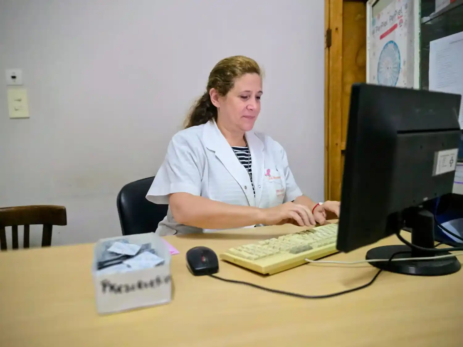 Dra. Rosana Fullone, médica del servicio de Ginecología y Obstetricia del Hospital Ramón Santamarina.