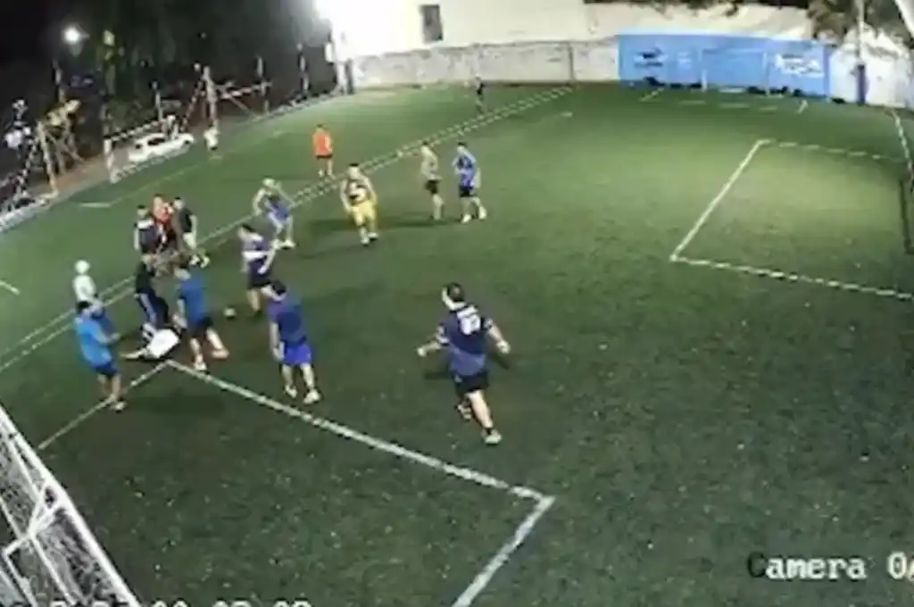 Todo quedó filmado.