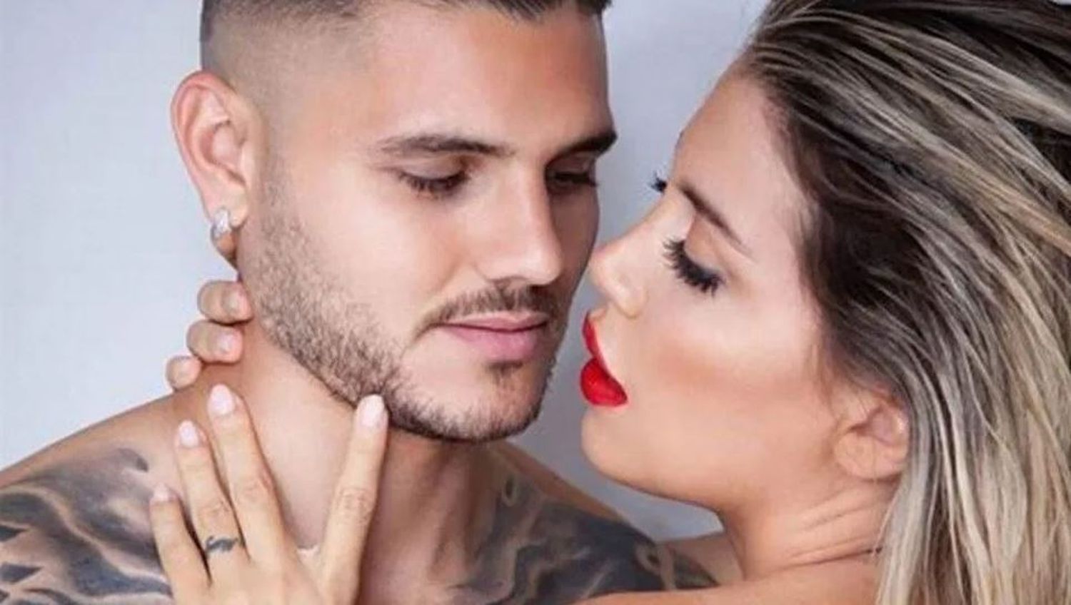 El curioso detalle en el video del beso entre Wanda Nara y Mauro Icardi