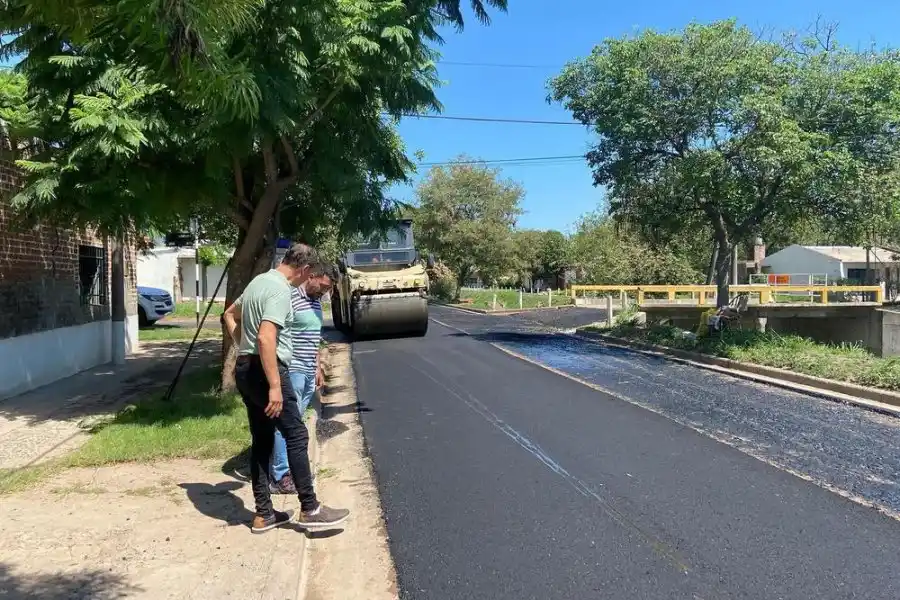 Sunchales: avanza el plan de reconstrucción de las calles