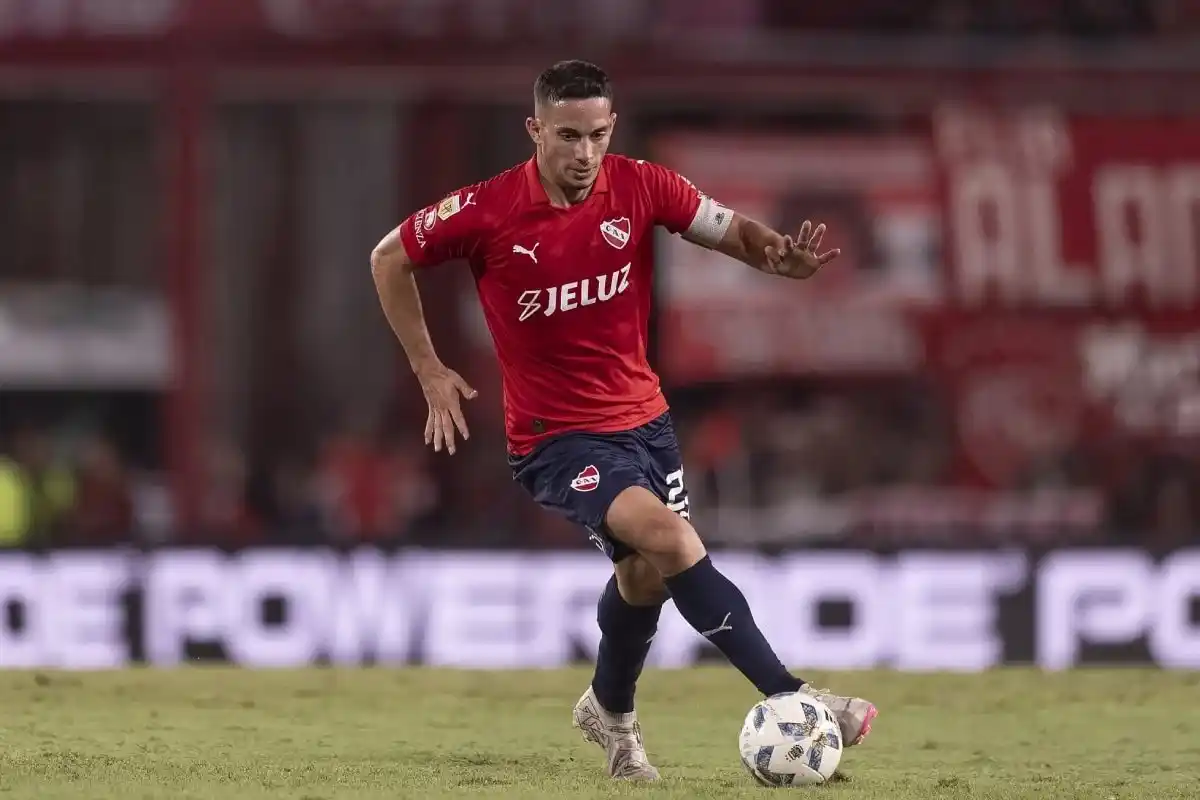 Marcone es el capitán de Independiente.