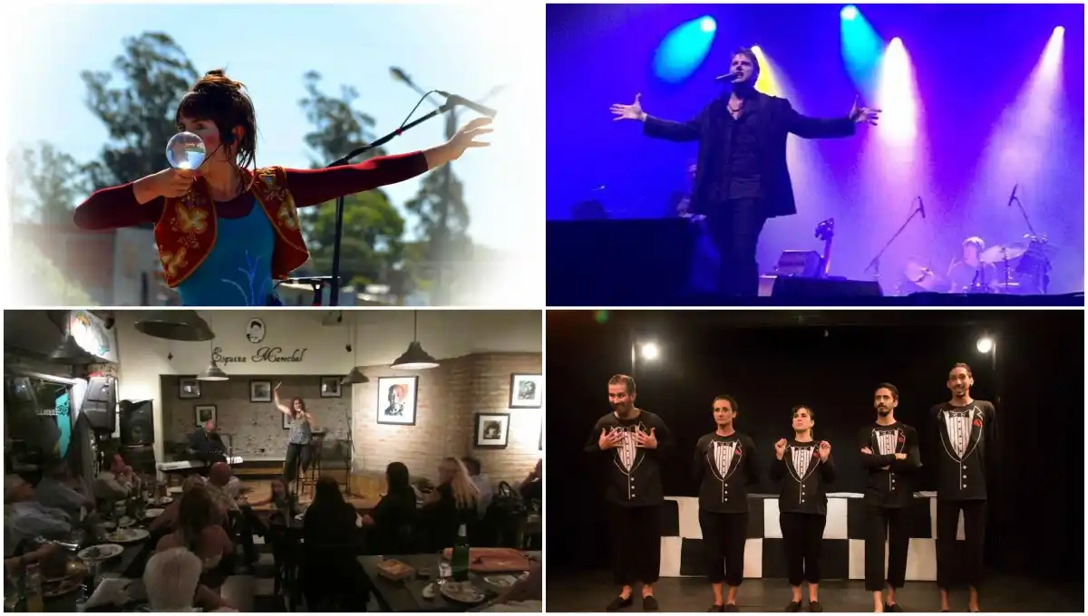 Agenda de espectáculos para este viernes