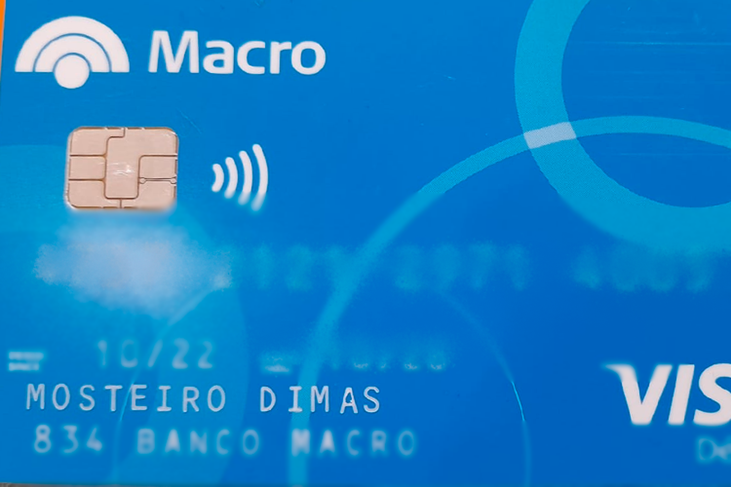 Encontraron la tarjeta de Dimas