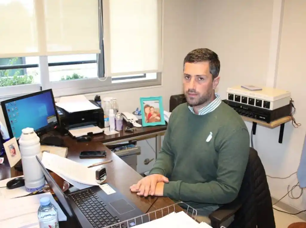 Sebastián Walker, camino a continuar en la Intendencia de Pila.