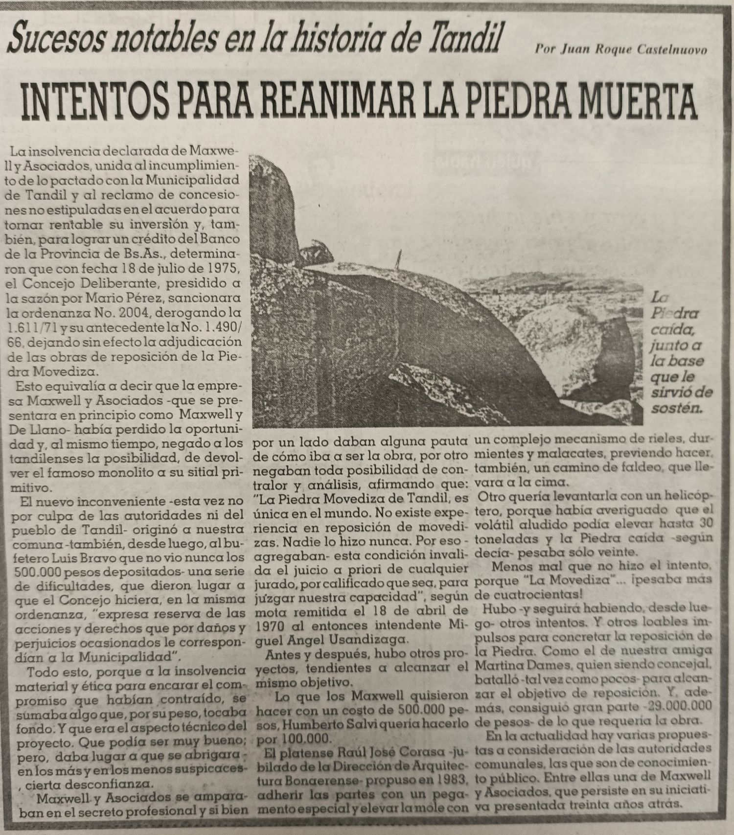 Intentos para reanimar la piedra muerta   -    Cap. 9