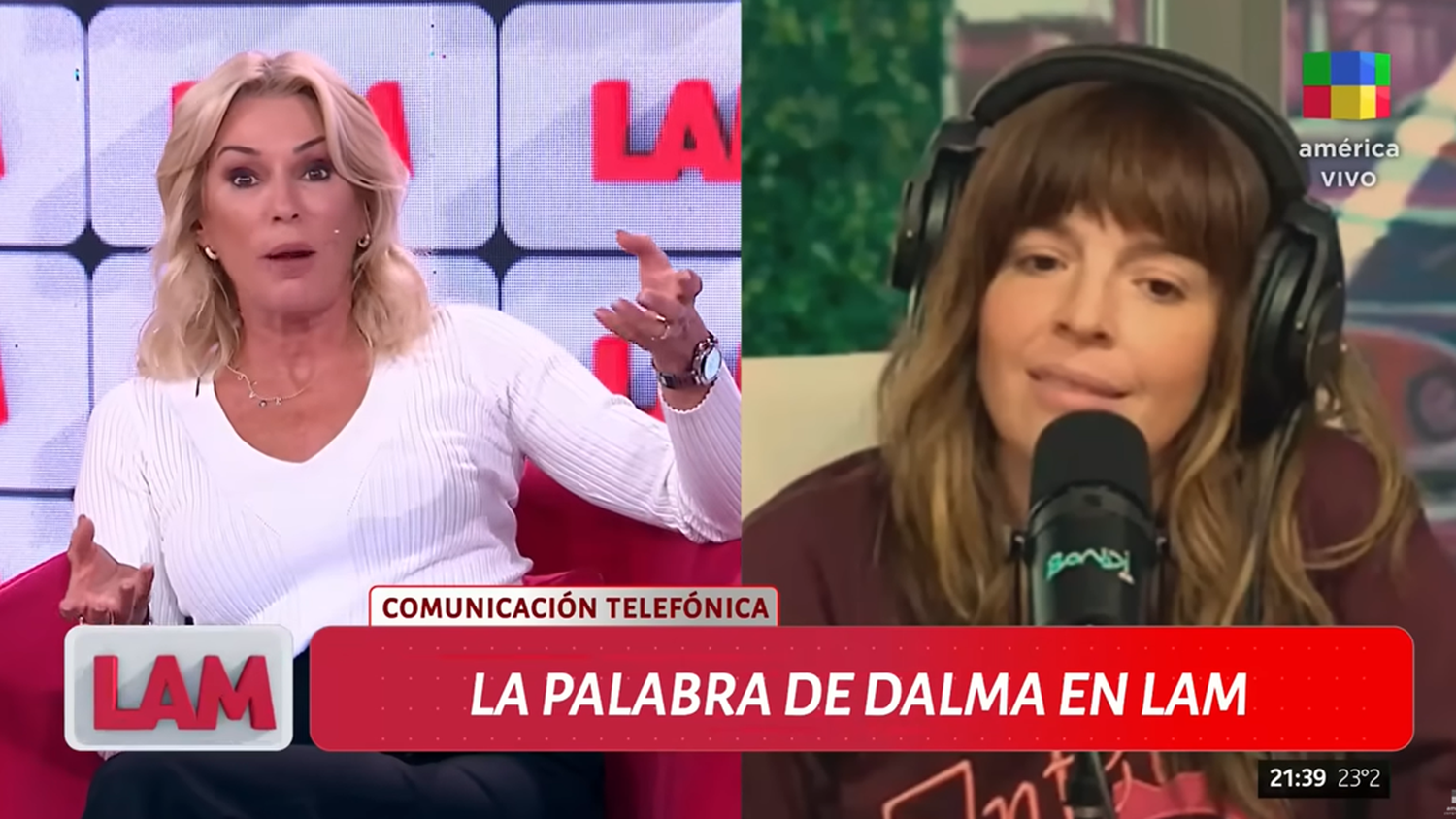 Dalma Maradona vs. Yanina Latorre