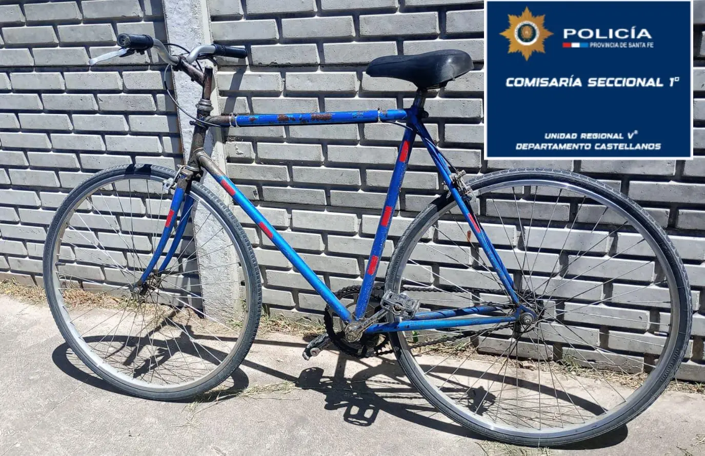 Robó una bicicleta en la vía pública, intentó huir y fue detenido