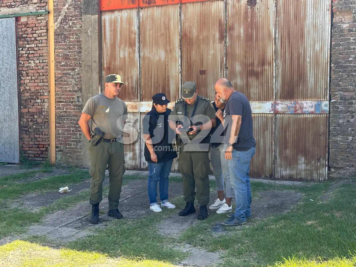 Gran despliegue en Chovet para esclarecer el crimen de Aldo Viscovich