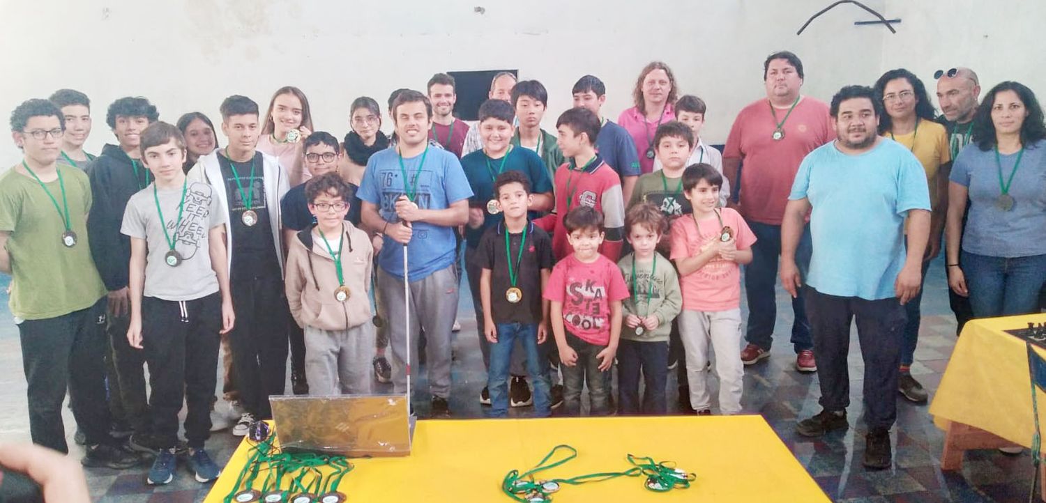 Exitoso torneo de Ajedrez, en el Club Ferrocarril