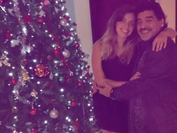 La Navidad de Maradona con Dalma