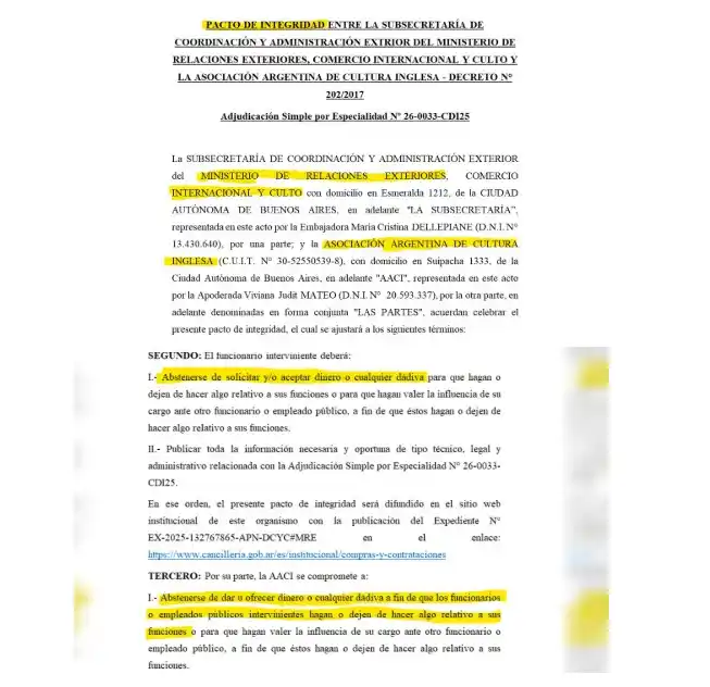 La esposa de Sturtzemegger beneficiada con importante contrato con el Estado