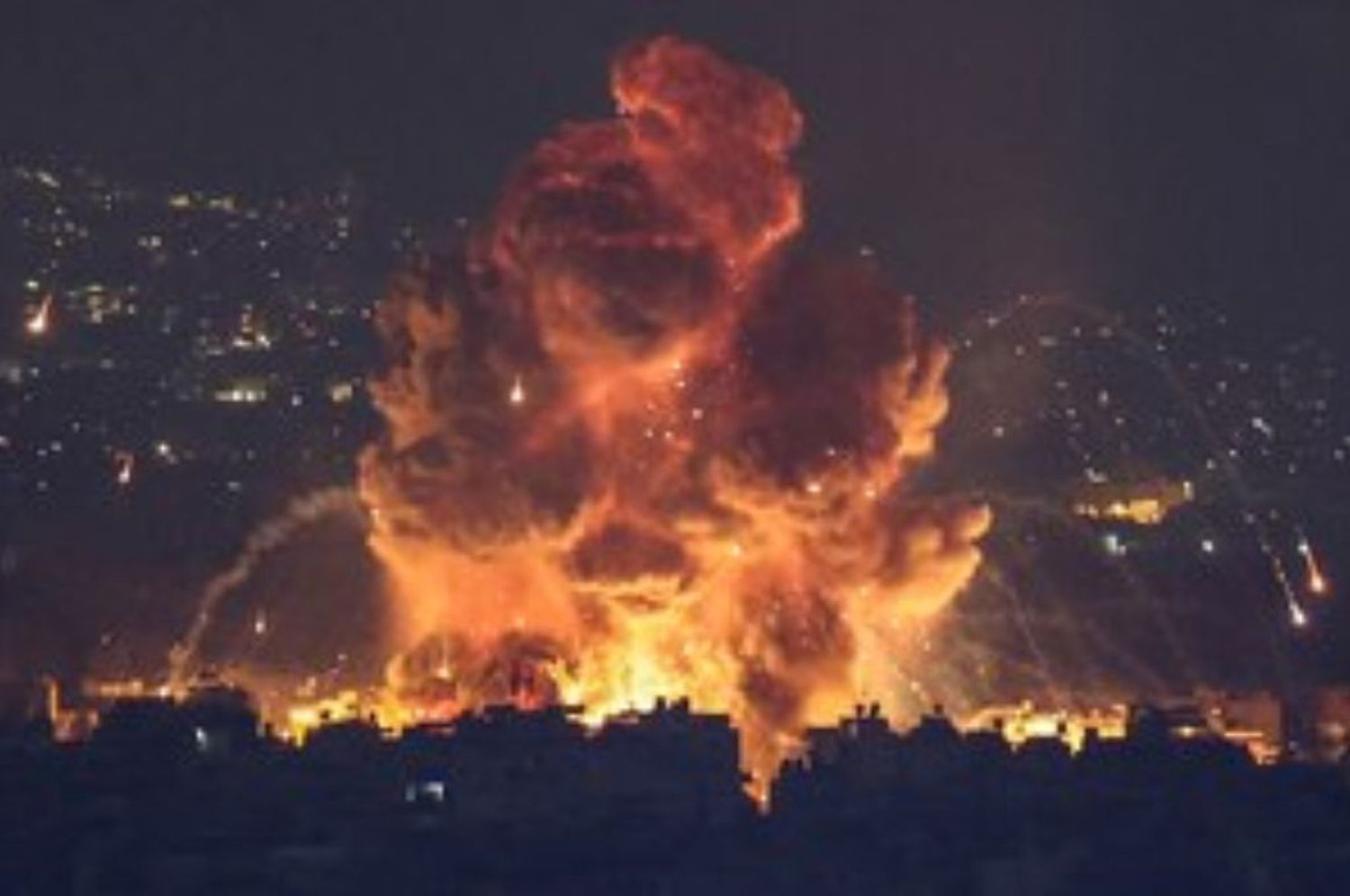 Israel bombardea Beirut