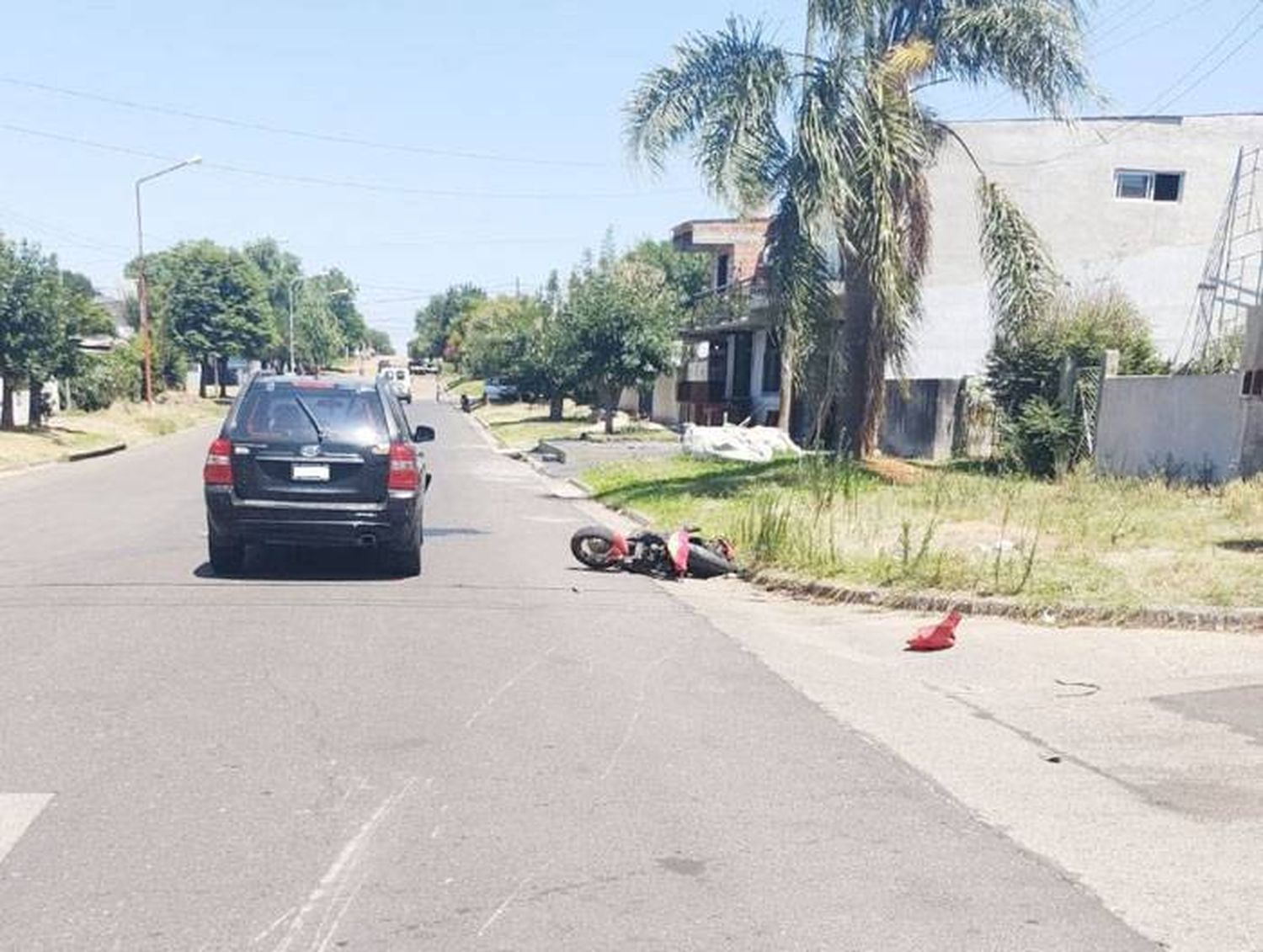 Herido grave en accidente de tránsito