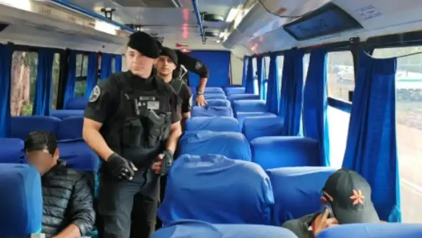 Captura del tercer preso que se fugó.