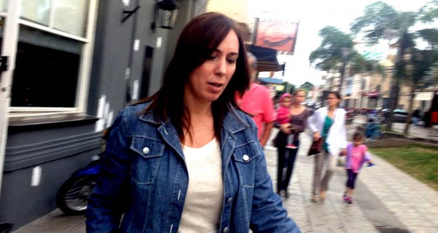 María Eugenia Vidal recorrió San Pedro y habló de Sergio Rosa