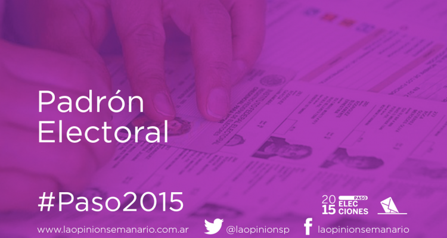 Paso 2015: Cómo consultar el padrón