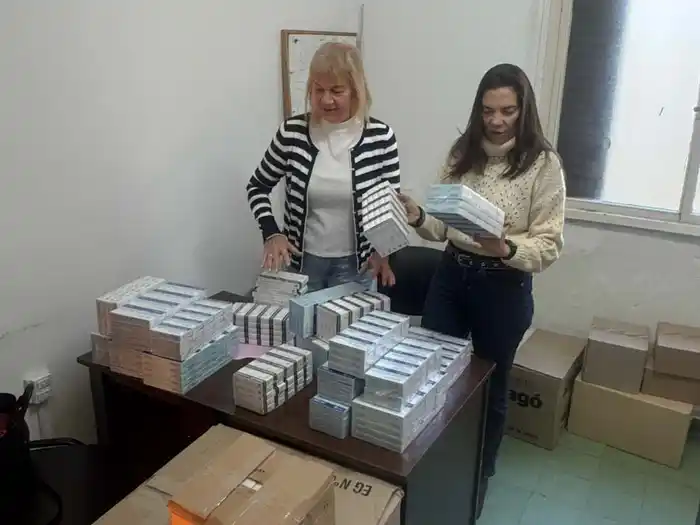 Fundación Damas Rosadas donó medicamentos para instituciones de salud de Gualeguay y General Galarza