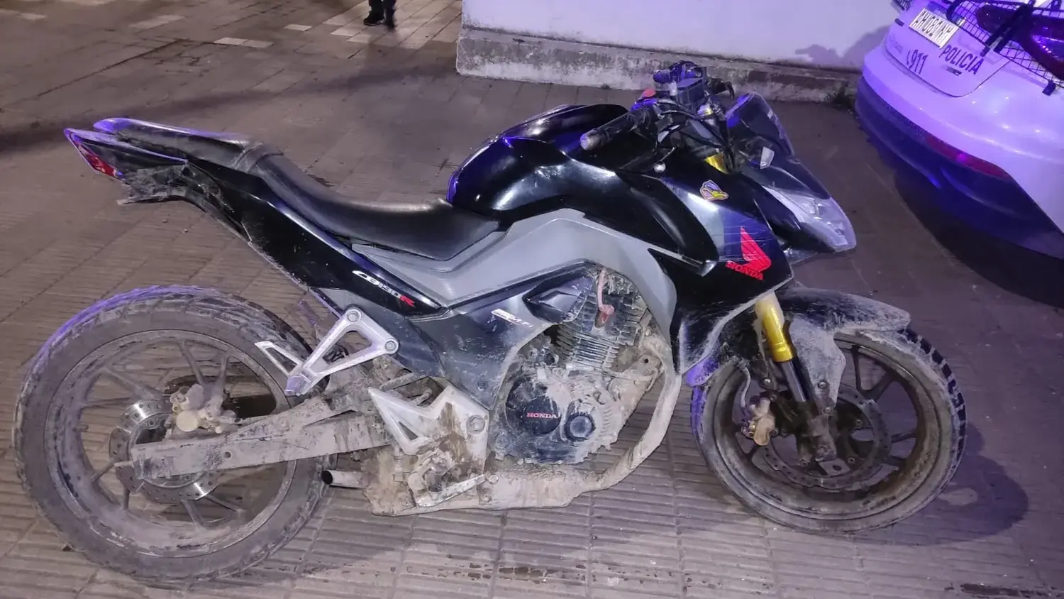 Rodado. Secuestrado por el personal del Comando de Patrullas ayer