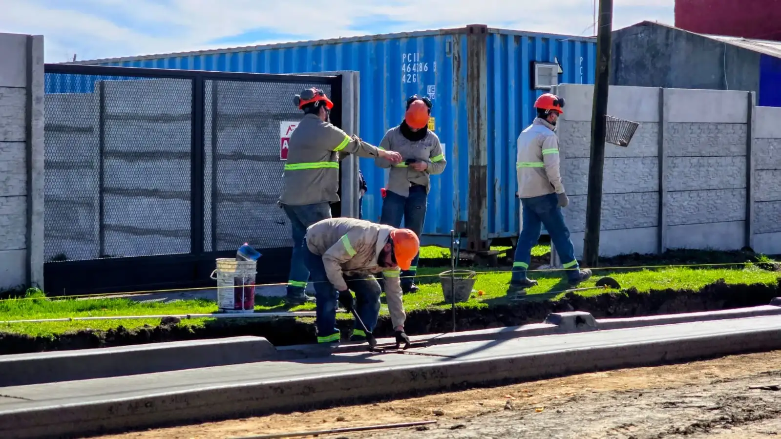 El corte se implantará debido a la realización de trabajos de construcción de cordón cuneta.